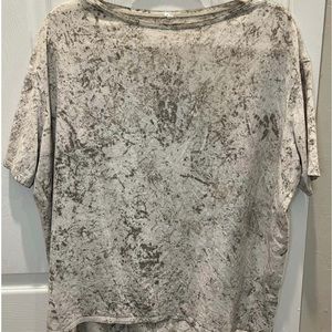 Lululemon Back in Action Short Sleeve Tee, Size 6 Grey